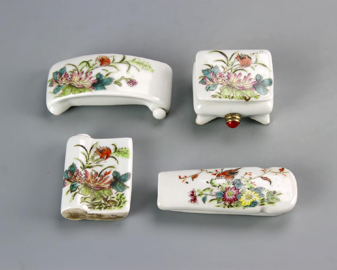 Four Chinese Snuff Bottles (1 of 2)