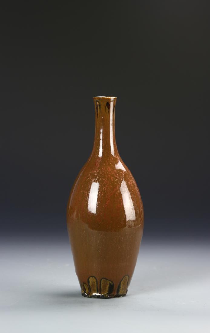 Pottery Vase Signed on base (1 of 5)