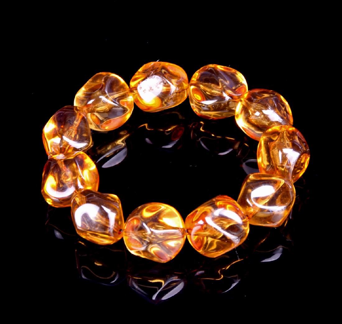 Chinese Amber Bracelet (1 of 1)