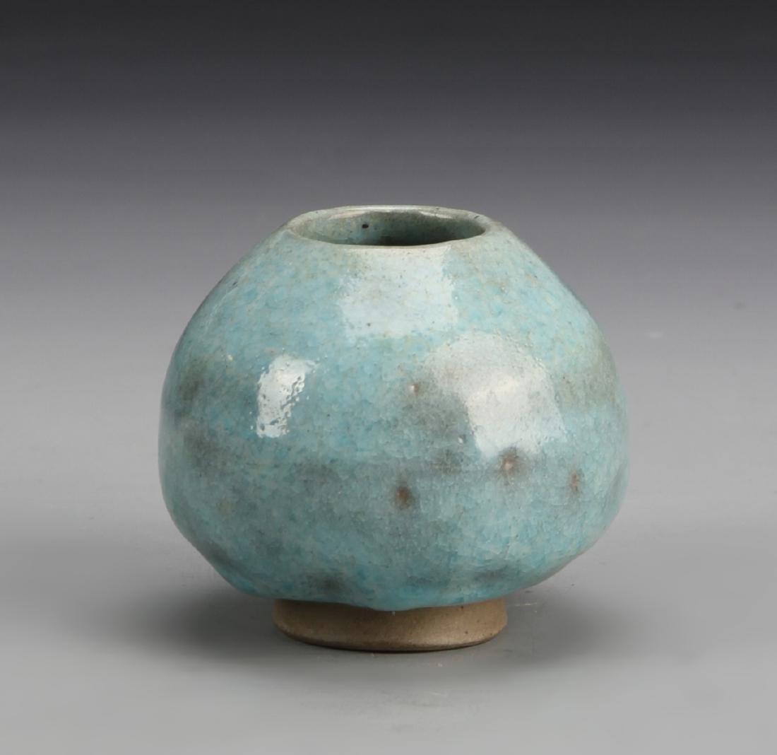 Chinese Antique Jun Ware Water Pot (1 of 2)