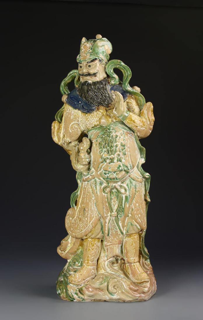 Chinese Sancai Pottery Figure (1 of 5)