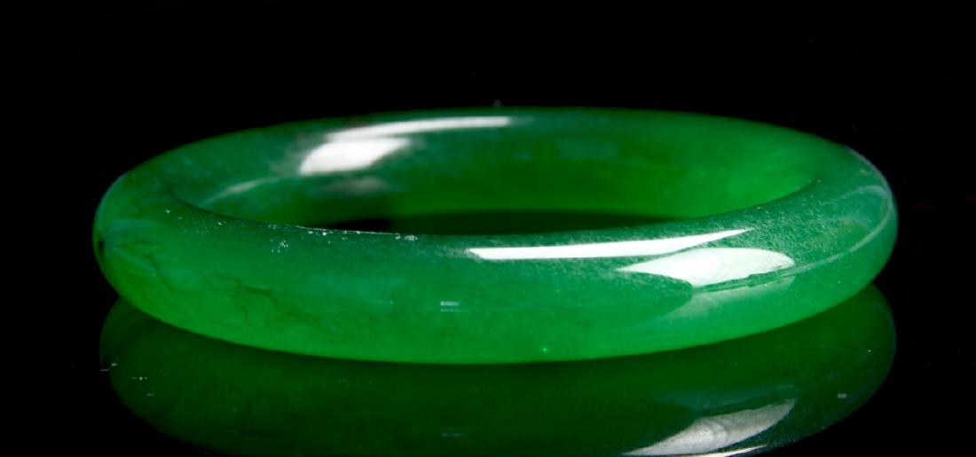 Chinese Jadeite Bangle (1 of 3)