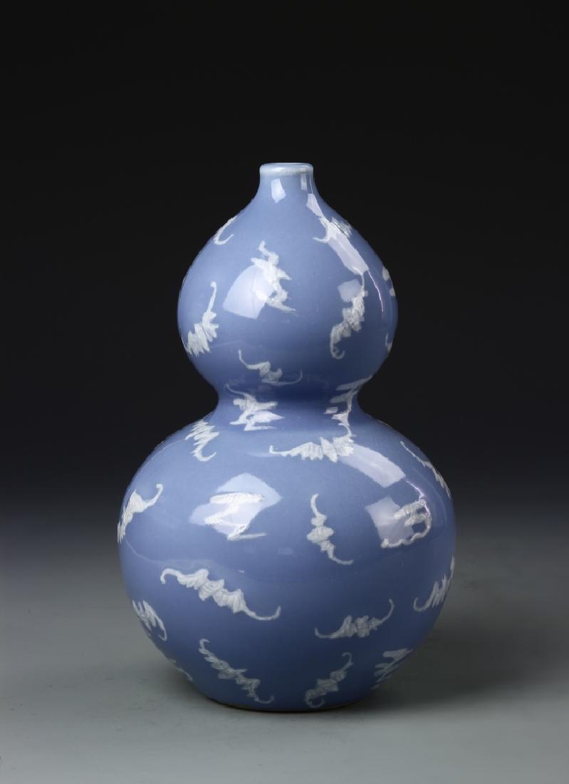 Chinese Blue Gourd Vase (1 of 6)