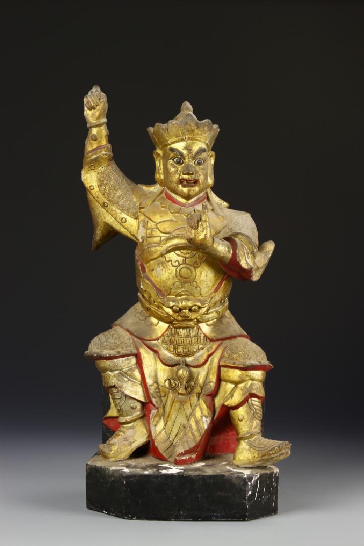 Chinese Lacquered Figure (1 of 5)