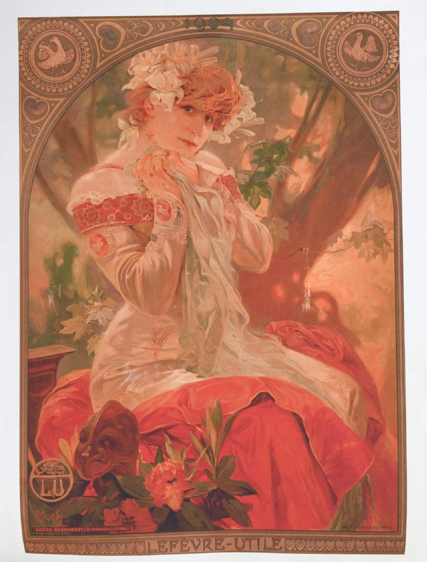 Mucha Lithograph (1 of 2)