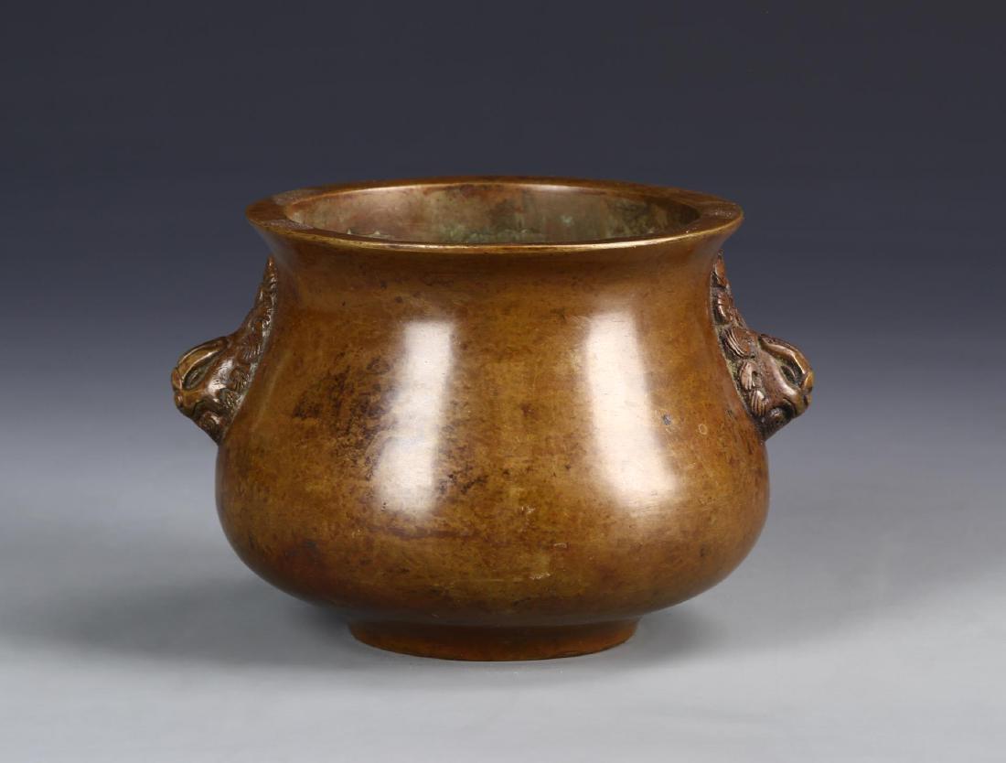 Chinese Bronze Censer (1 of 6)