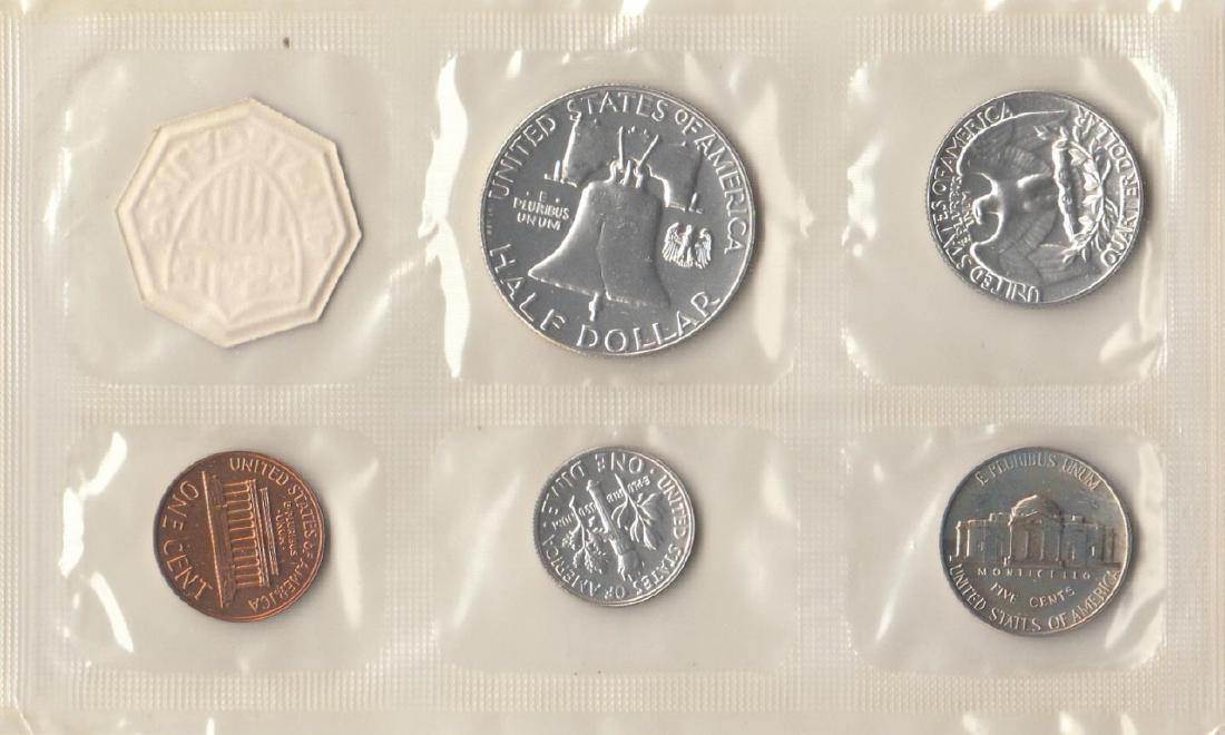 A Set Of 5 1962 Proof Set US Coins (1 of 2)