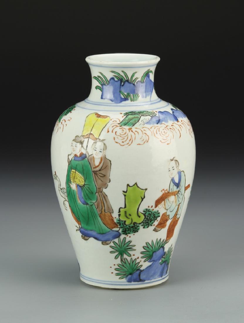 Chinese Wucai Jar (1 of 4)