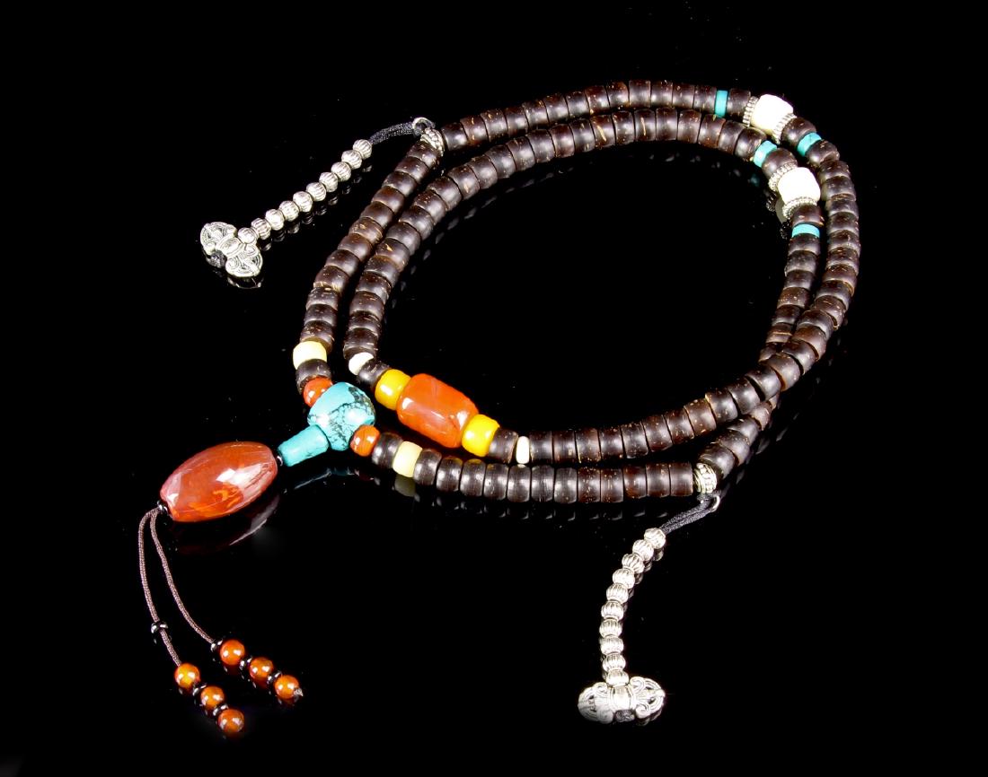 Chinese Tibetan Coconut Prayer Beads (1 of 2)