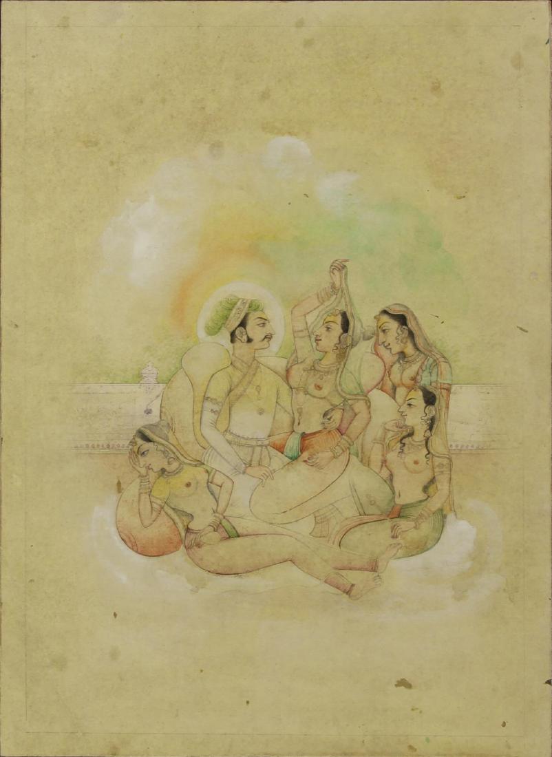 Indian Rajasthani Miniature Painting (1 of 1)