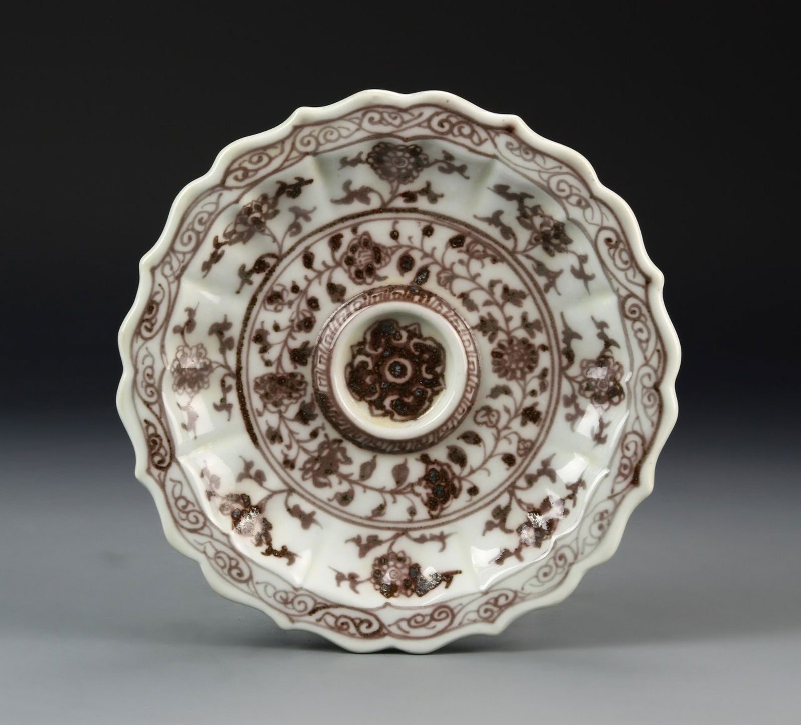 Chinese Copper Red Plate (1 of 4)