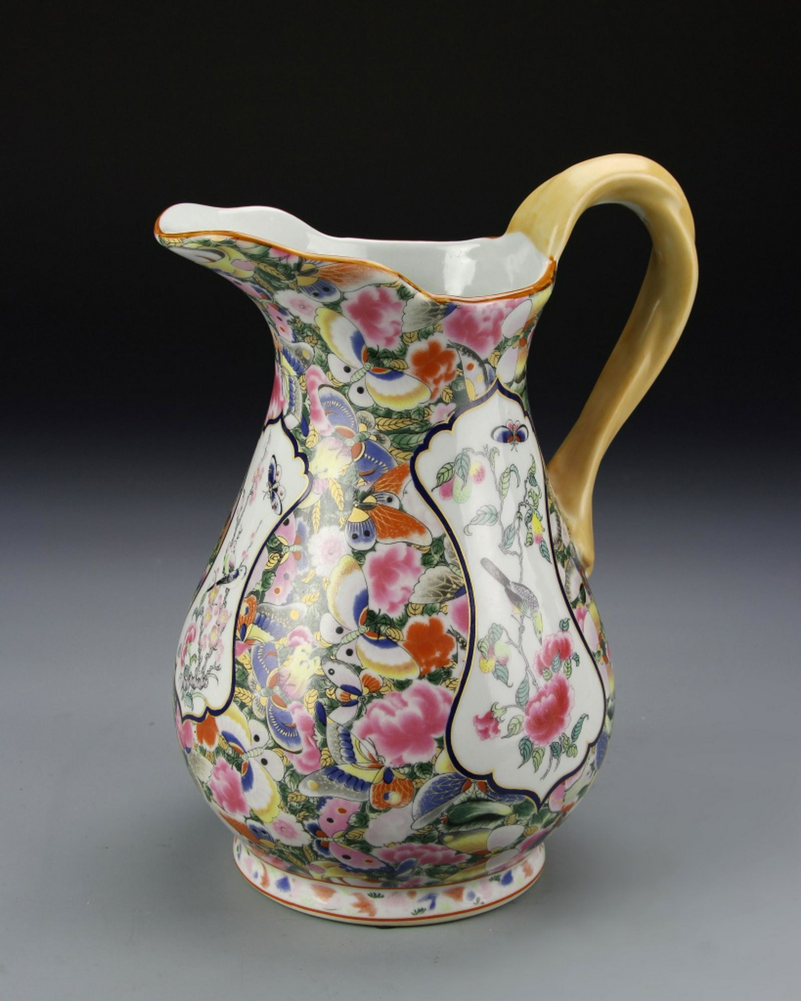 Chinese Export Famille Rose Pitcher (1 of 4)