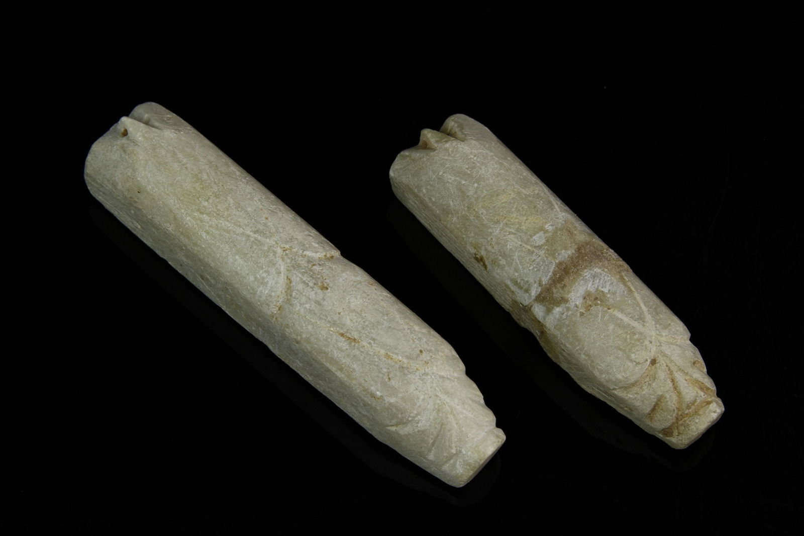 Two Chinese Han Style Jade Pieces (1 of 2)