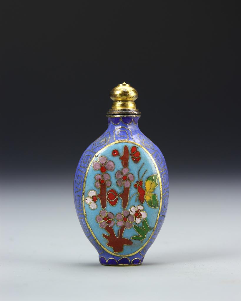 China Cloissone Snuff Bottle (1 of 4)