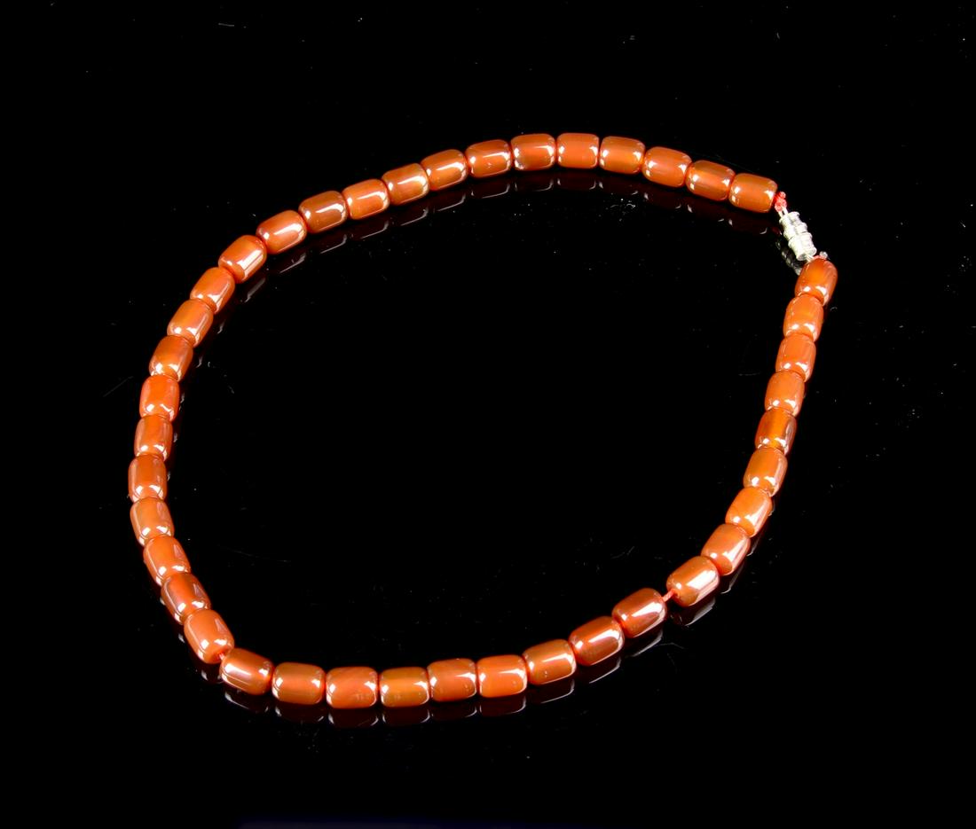 Chinese Agate Necklace (1 of 2)