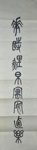 Pair of Chinese Calligraphy Scrolls - 3
