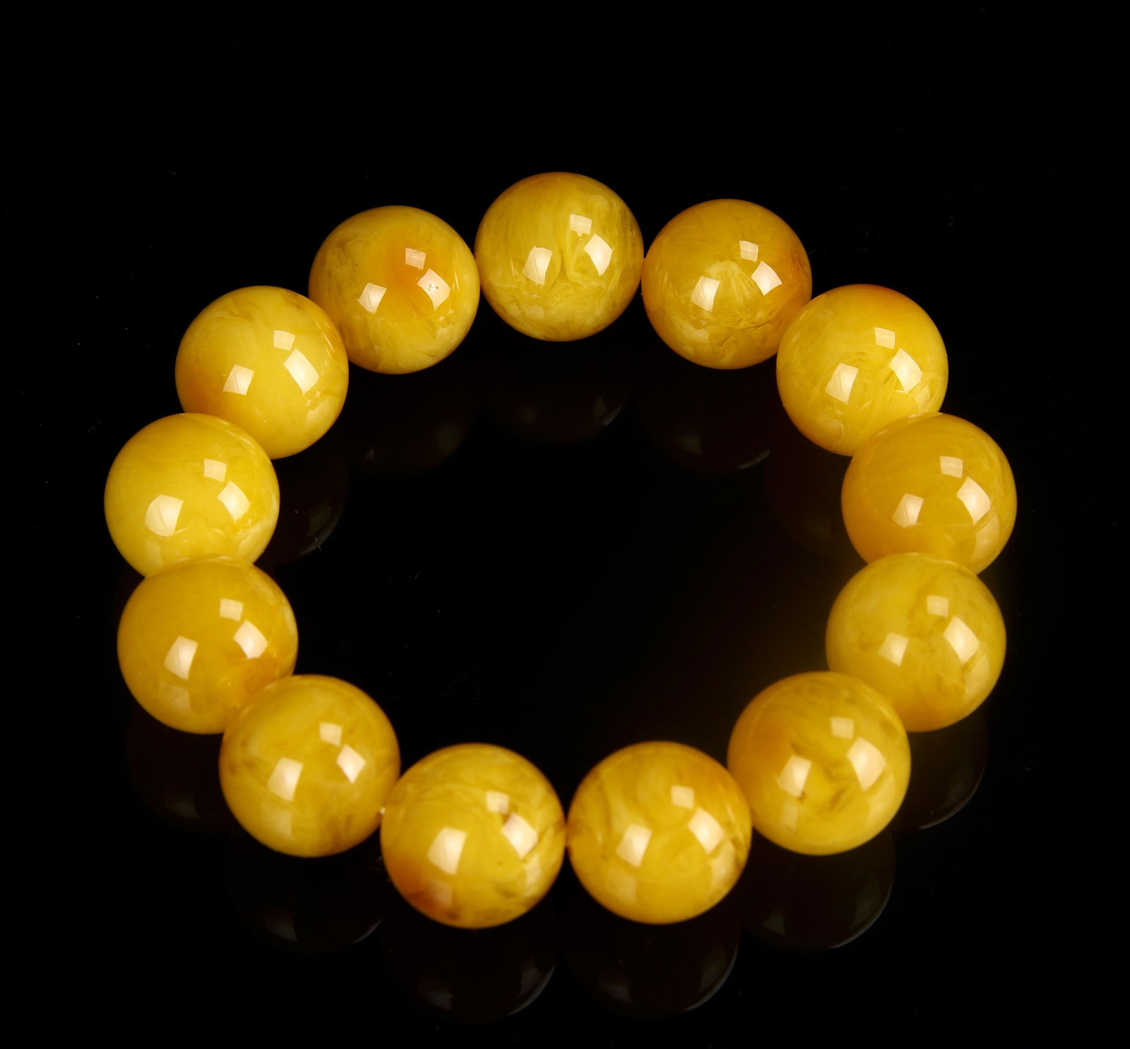 Amber Beaded Bracelet (1 of 2)
