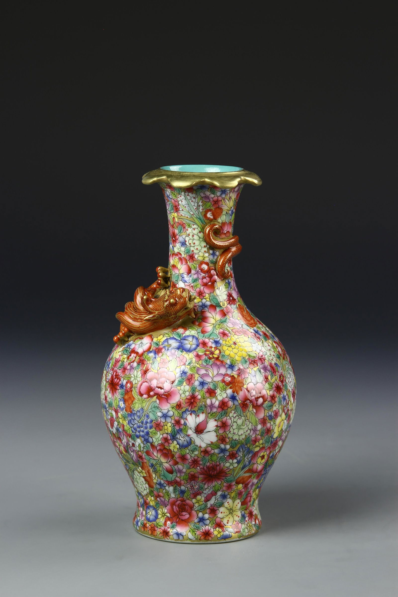Chinese Famille Rose Vase (1 of 6)
