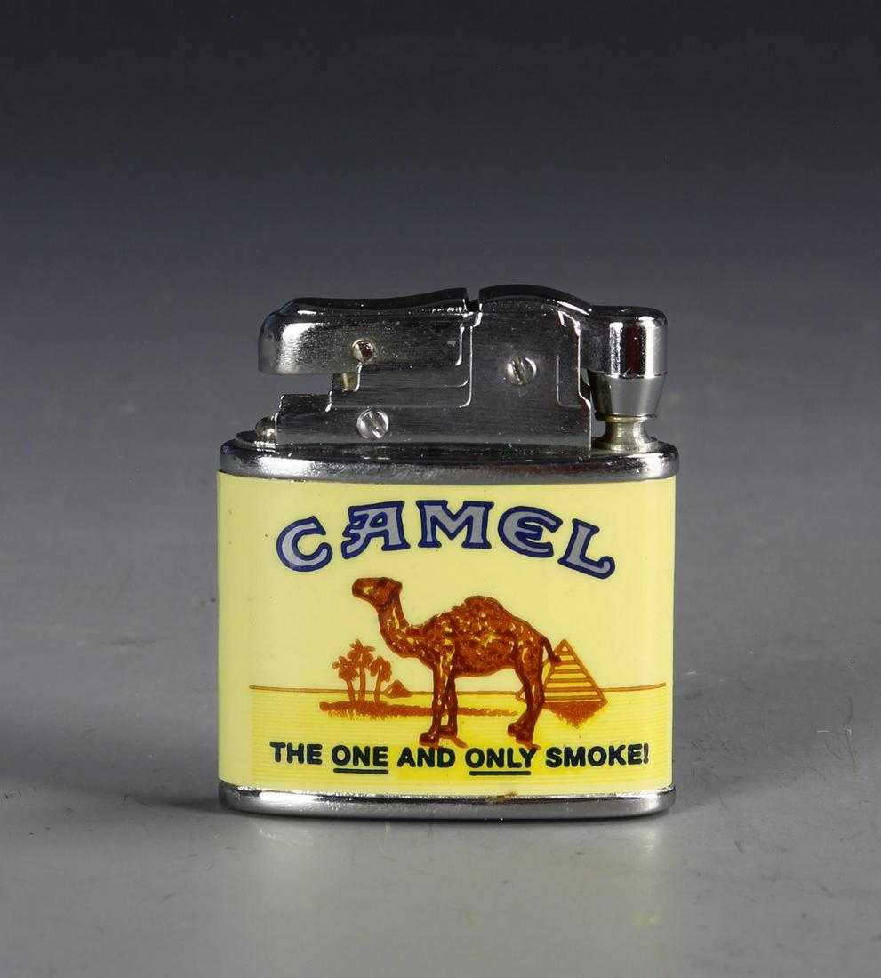 Camel Brand Lighter: Vintage Camel brand lighter.