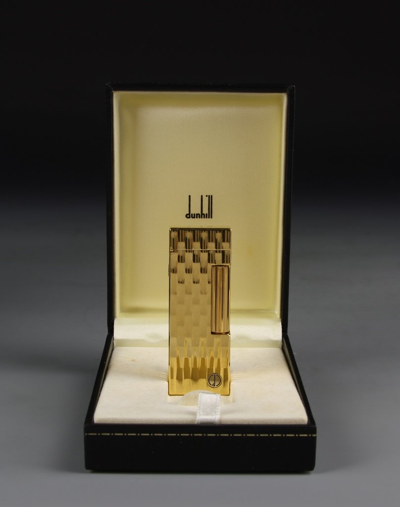 French Dunhill Lighter: France, Dunhill lighter. Height 2 1/2 in.