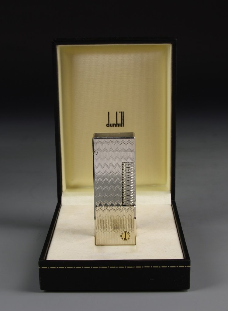 French Dunhill Lighter: France, Dunhill lighter. Height 2 3/4 in.