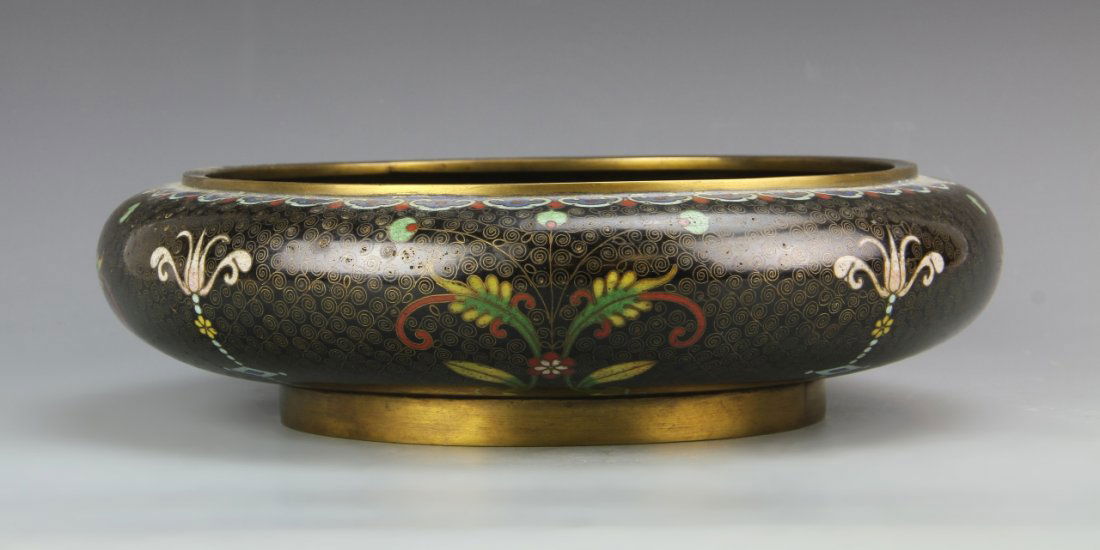 Chinese Cloisonne Brush Washers (1 of 4)