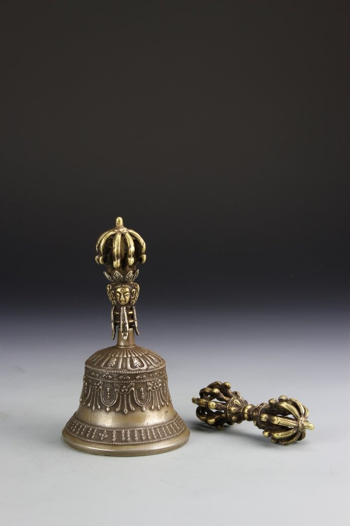 Two Tibetan Bells with Cover (1 of 6)