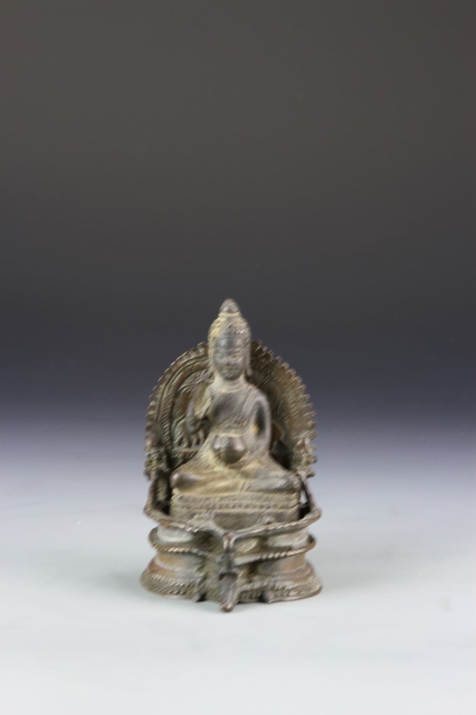 Tibetan Bronze Buddha (1 of 4)