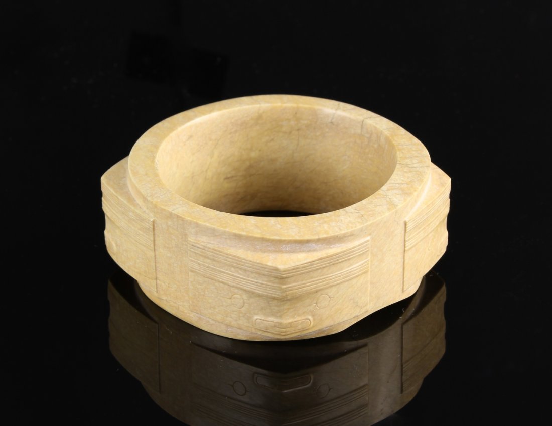 Chinese Antique Jade Cong (1 of 2)