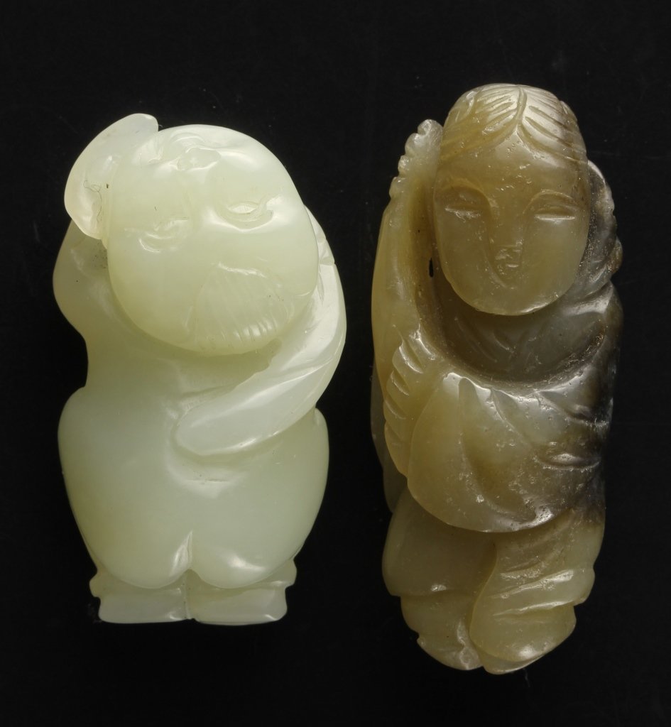 Two Chinese Jade Figures (1 of 2)