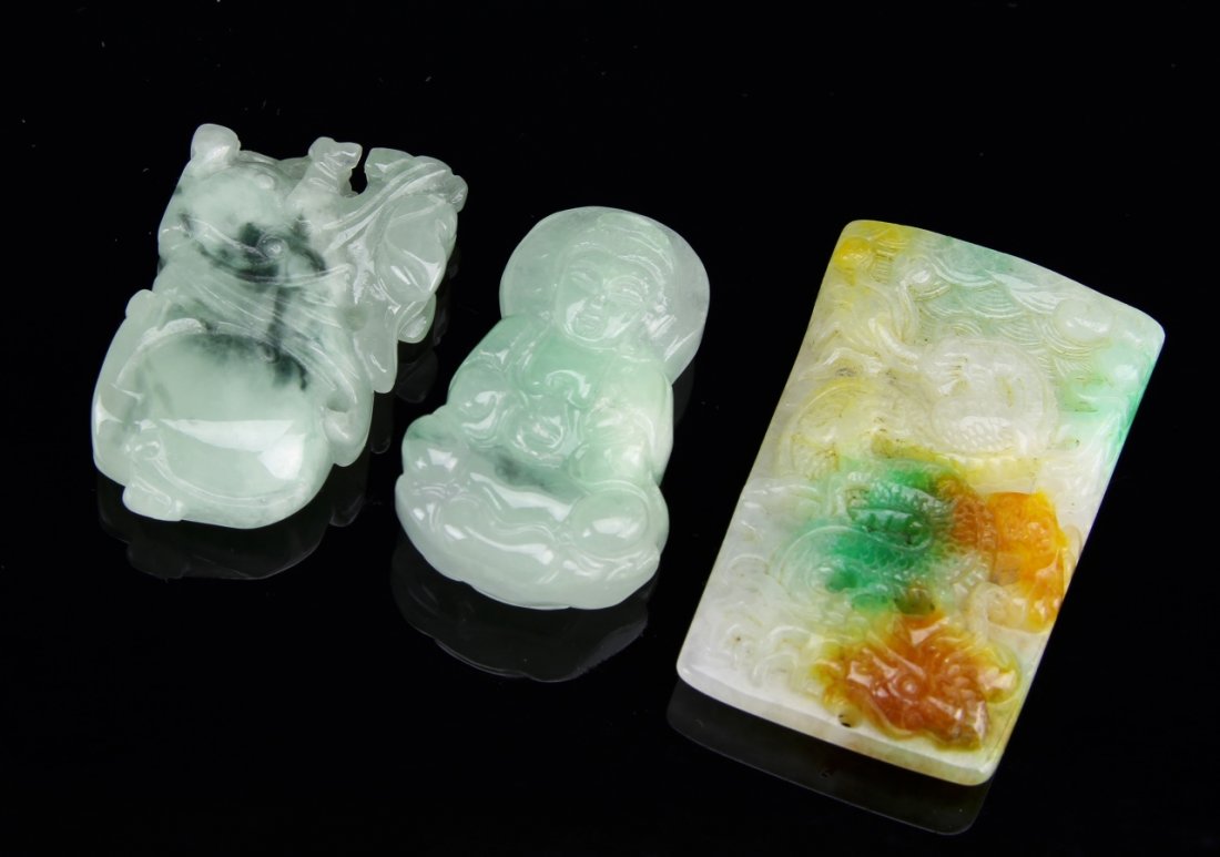 Three Jade Pendants (1 of 1)