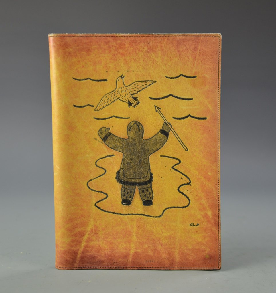 Leather Tooled Notebook (1 of 3)