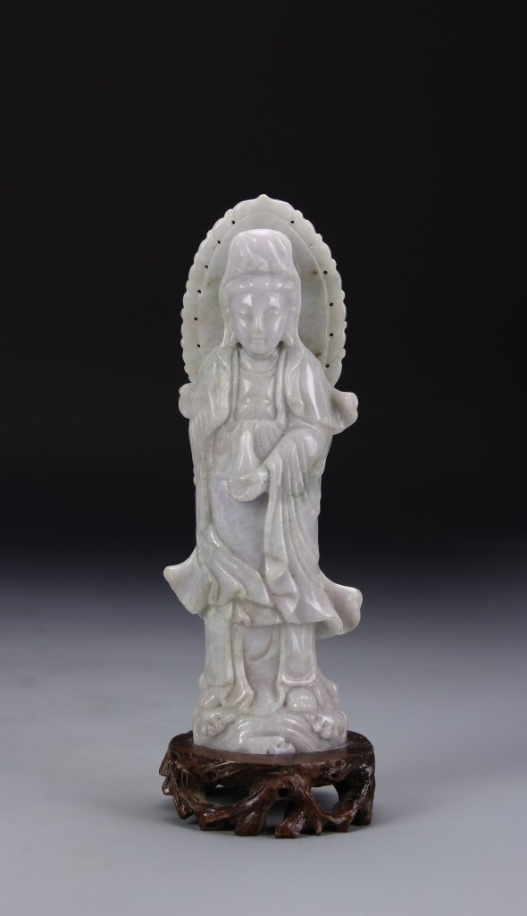 Chinese Jadeite Guanyin (1 of 5)