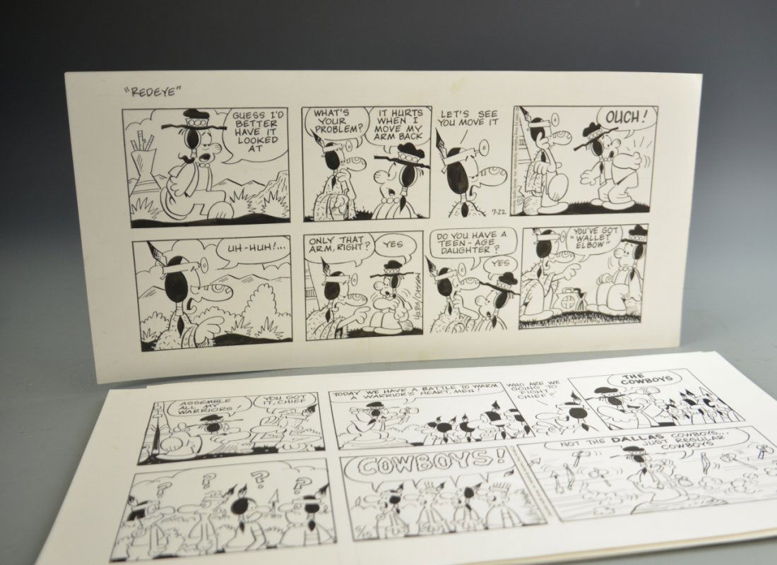 12 original comics "Red Eye" (1 of 2)