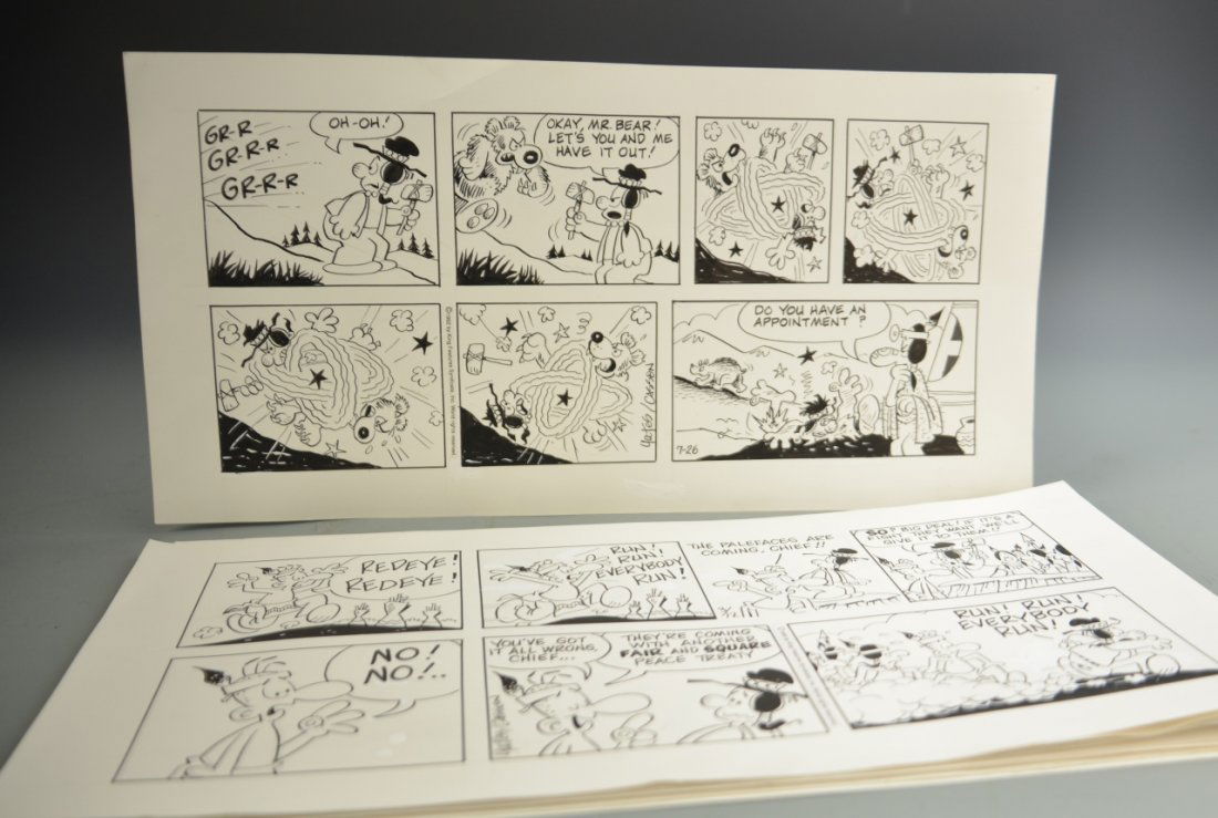 12 original comics "Red Eye" (1 of 2)