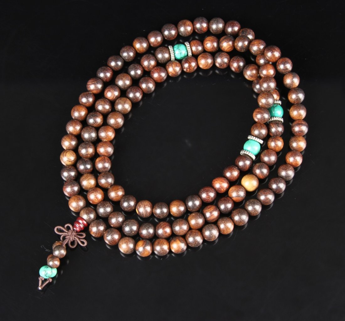 Chinese Hardwood Prayer Beads (1 of 2)
