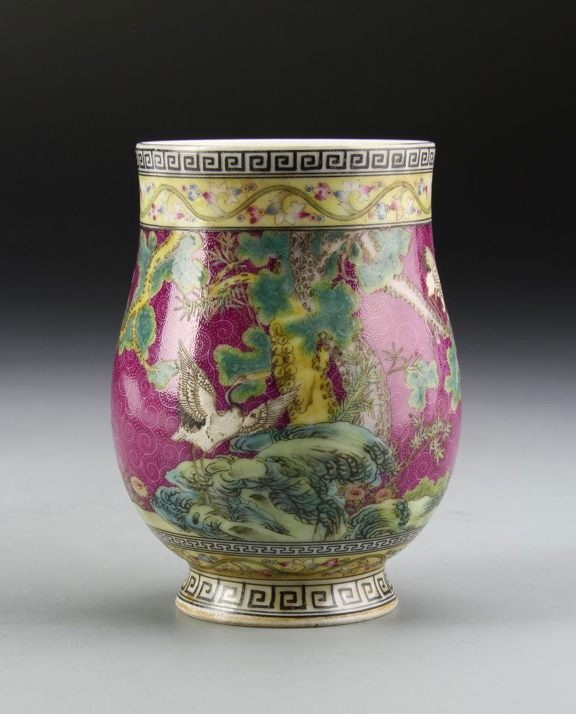 Chinese Famille Rose Vase (1 of 6)