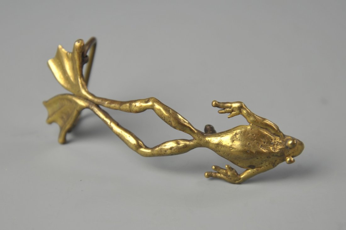 Carl Tasha Brass Belt Buckle (1 of 2)