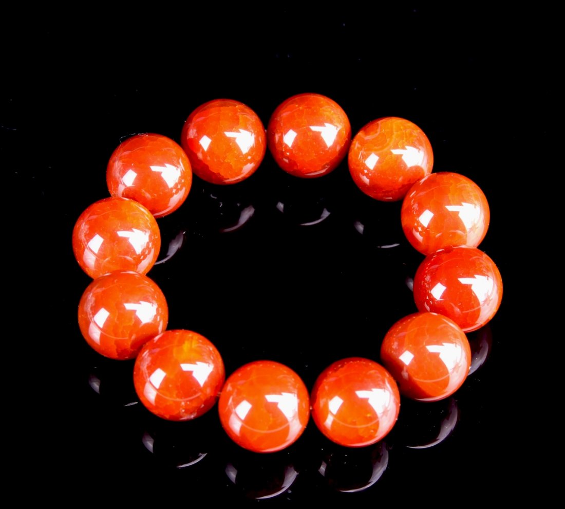 Chinese Agate Bracelet (1 of 2)