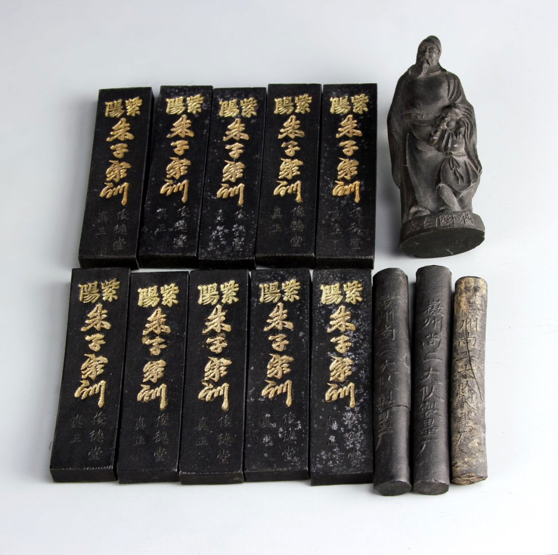 Fourteen Chinese Ink Blocks (1 of 3)