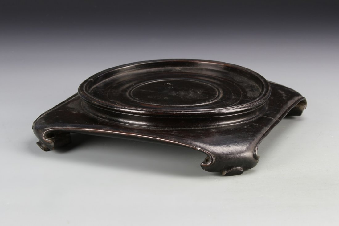 Chinese Rosewood Stand (1 of 3)