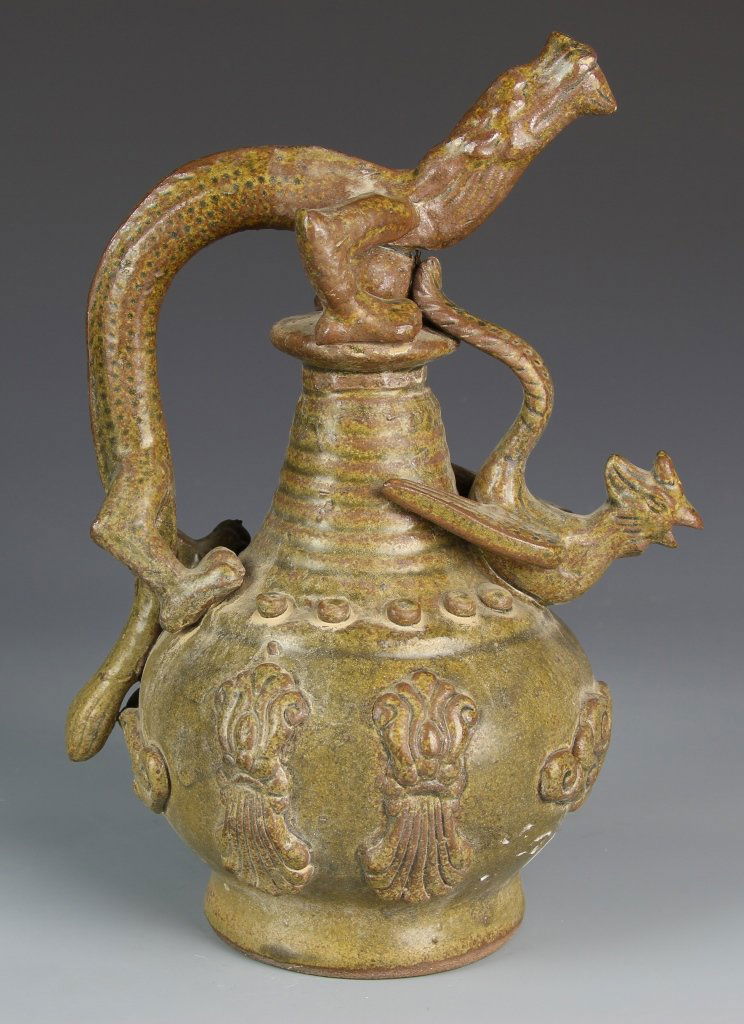 Chinese Chicken Head Vase (1 of 1)