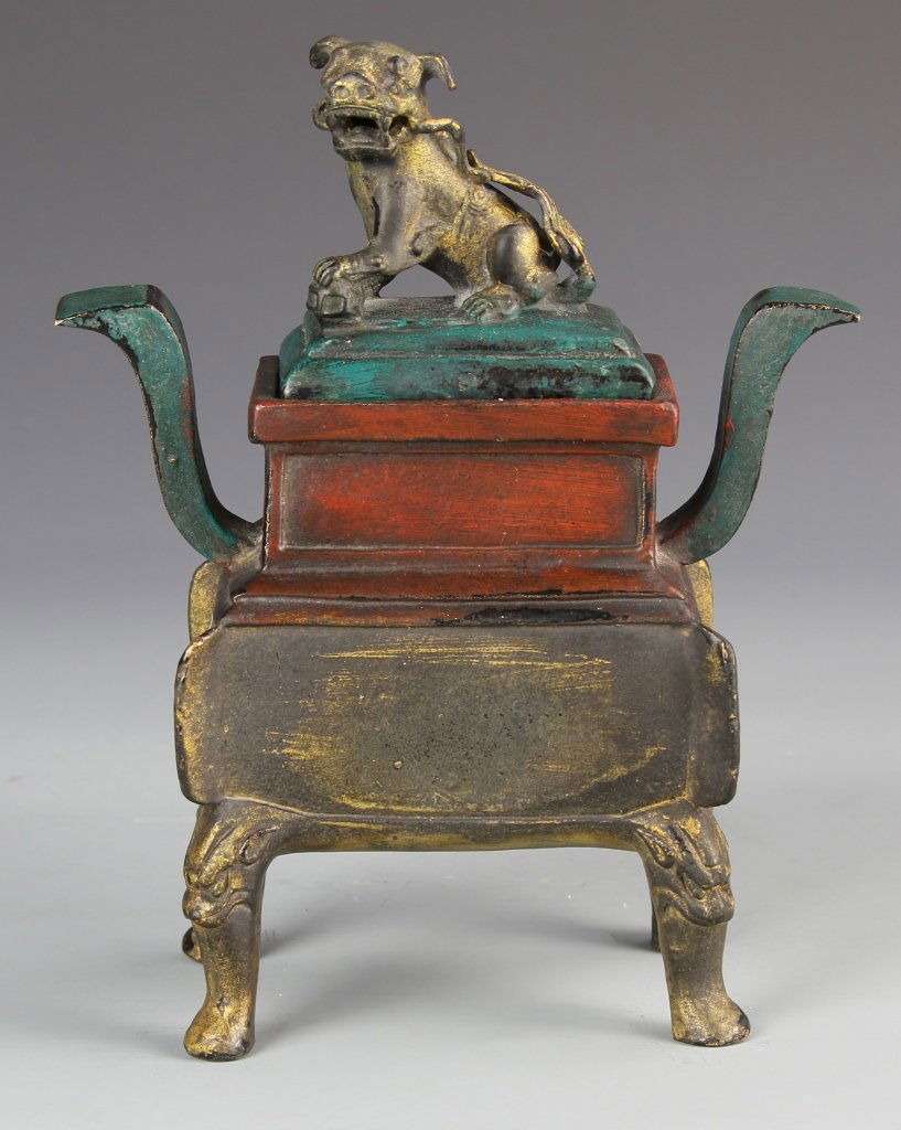 Chinese Bronze Censer (1 of 3)