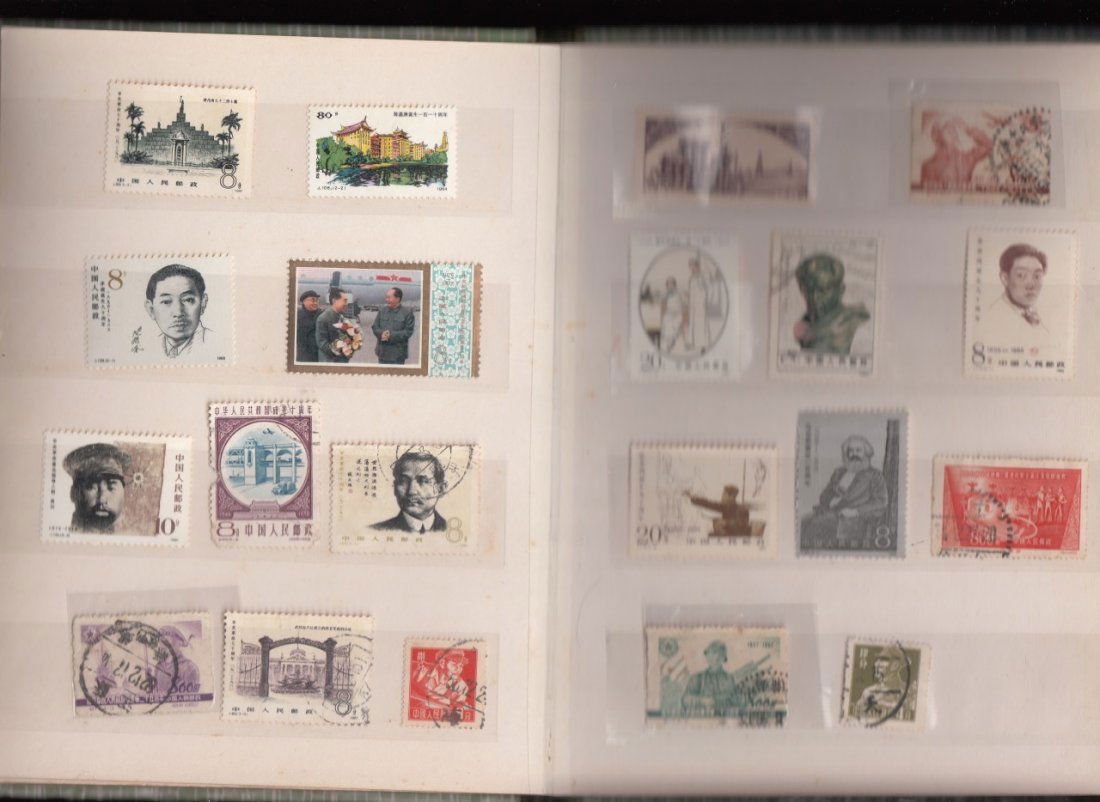 Chinese Book of 149 Stamps (1 of 3)
