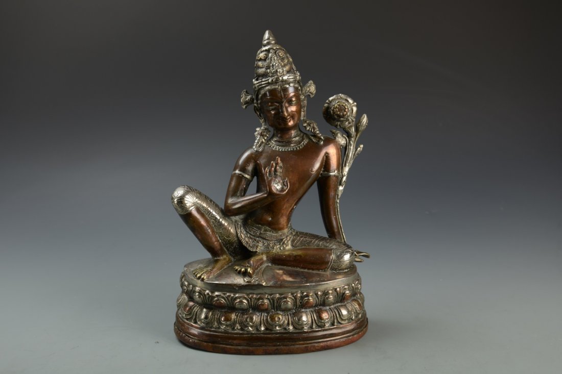 Chinese Metal Buddha (1 of 5)