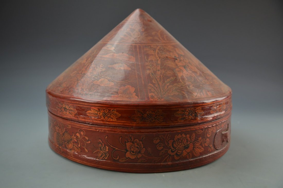 Chinese Hat Box (1 of 5)