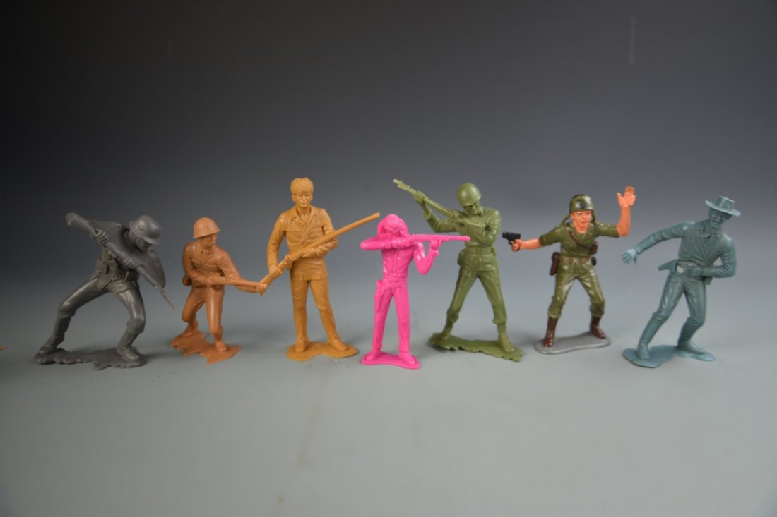 Twenty-Two "Marx" Action Figures (1 of 9)