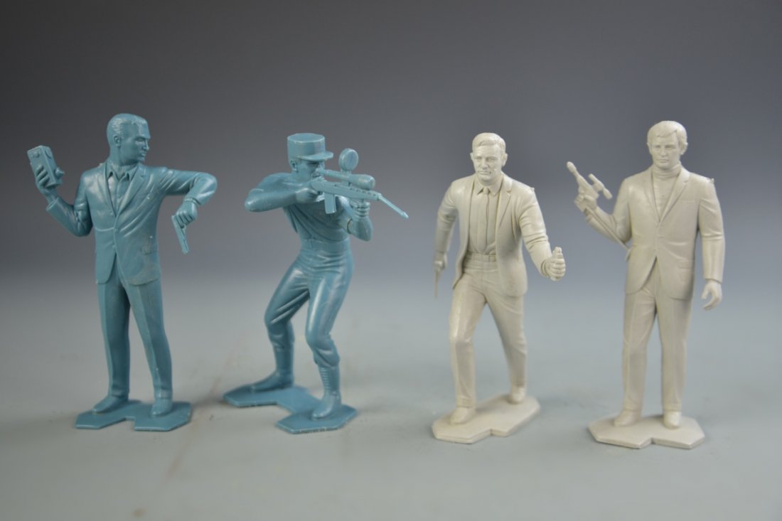 Four "Marx" Action Figures (1 of 3)