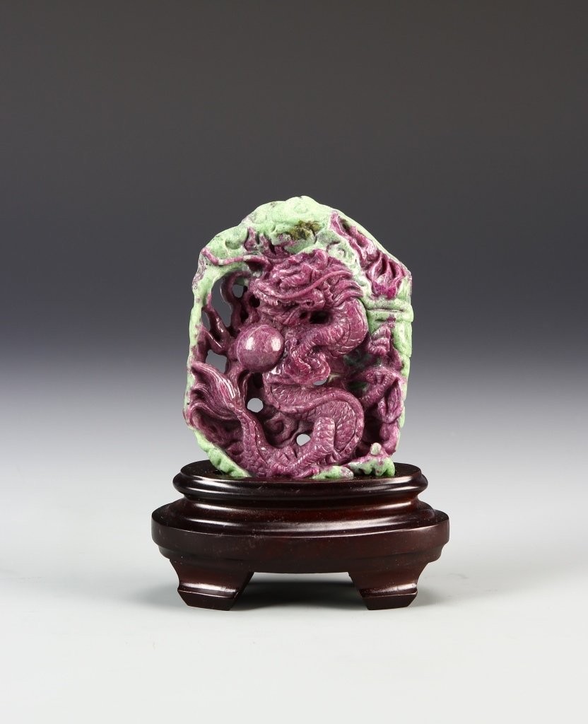 Chinese Soap Stone Dragon (1 of 3)