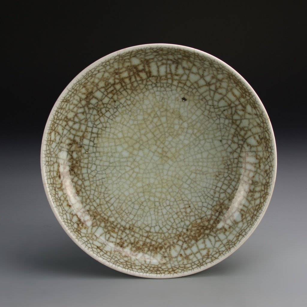 Chinese Ge Yao Ware Plate (1 of 3)